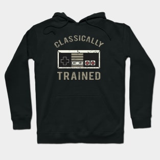 Classically Trained, Retro Game Lovers Hoodie